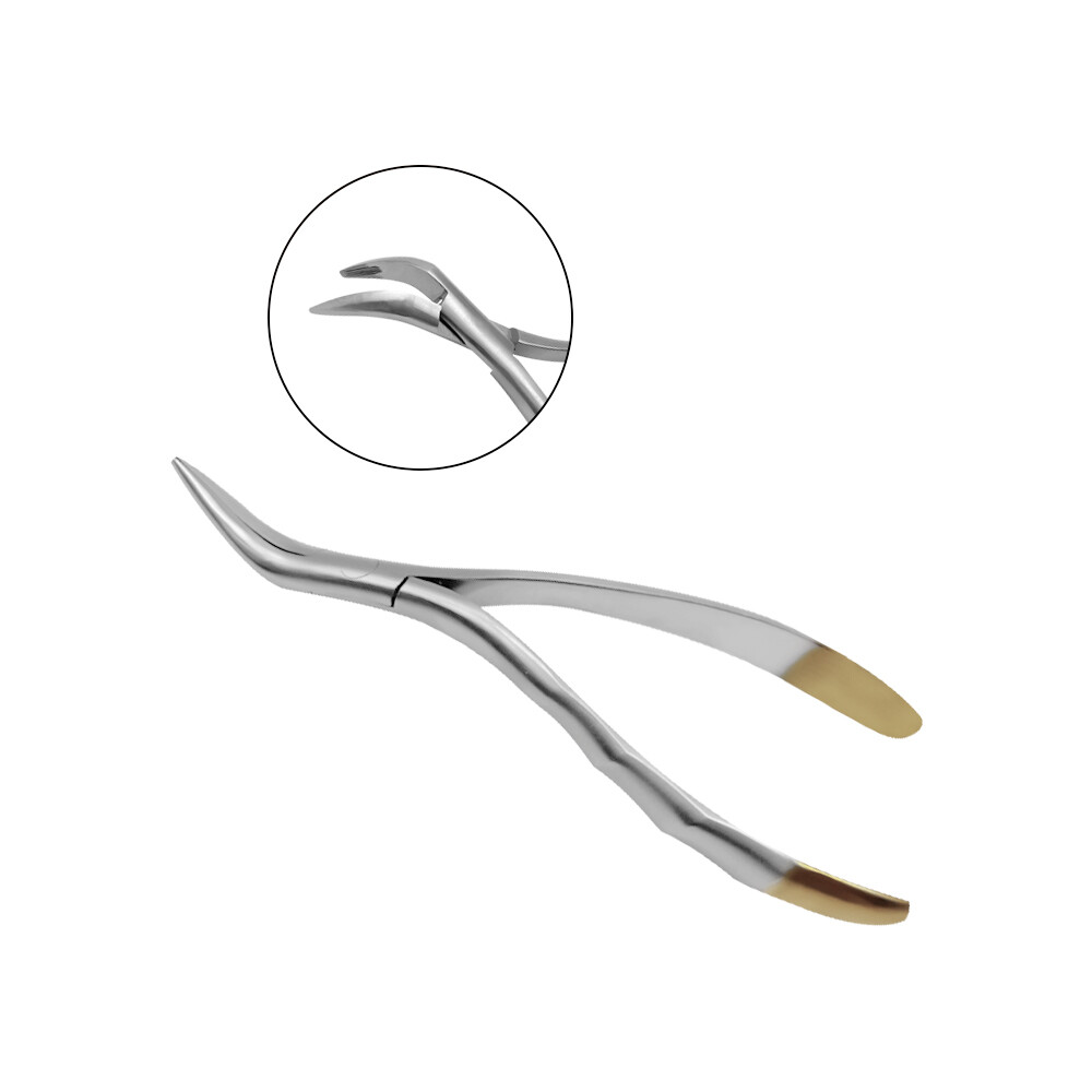 Dental Surgical Upper Root Tip Extraction Pliers Residual Tweezers Tooth Forceps