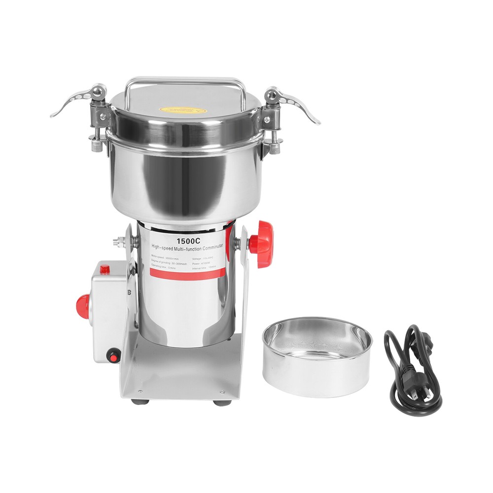 4100W Electric Graining Grinder High Speed Multi-function Cereal Grain Mills