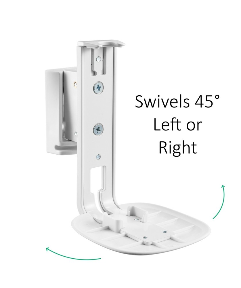 ynVISION Adjustable Wall Mount Bracket Sonos One,One SL,and Play:1 | 2 PACK |