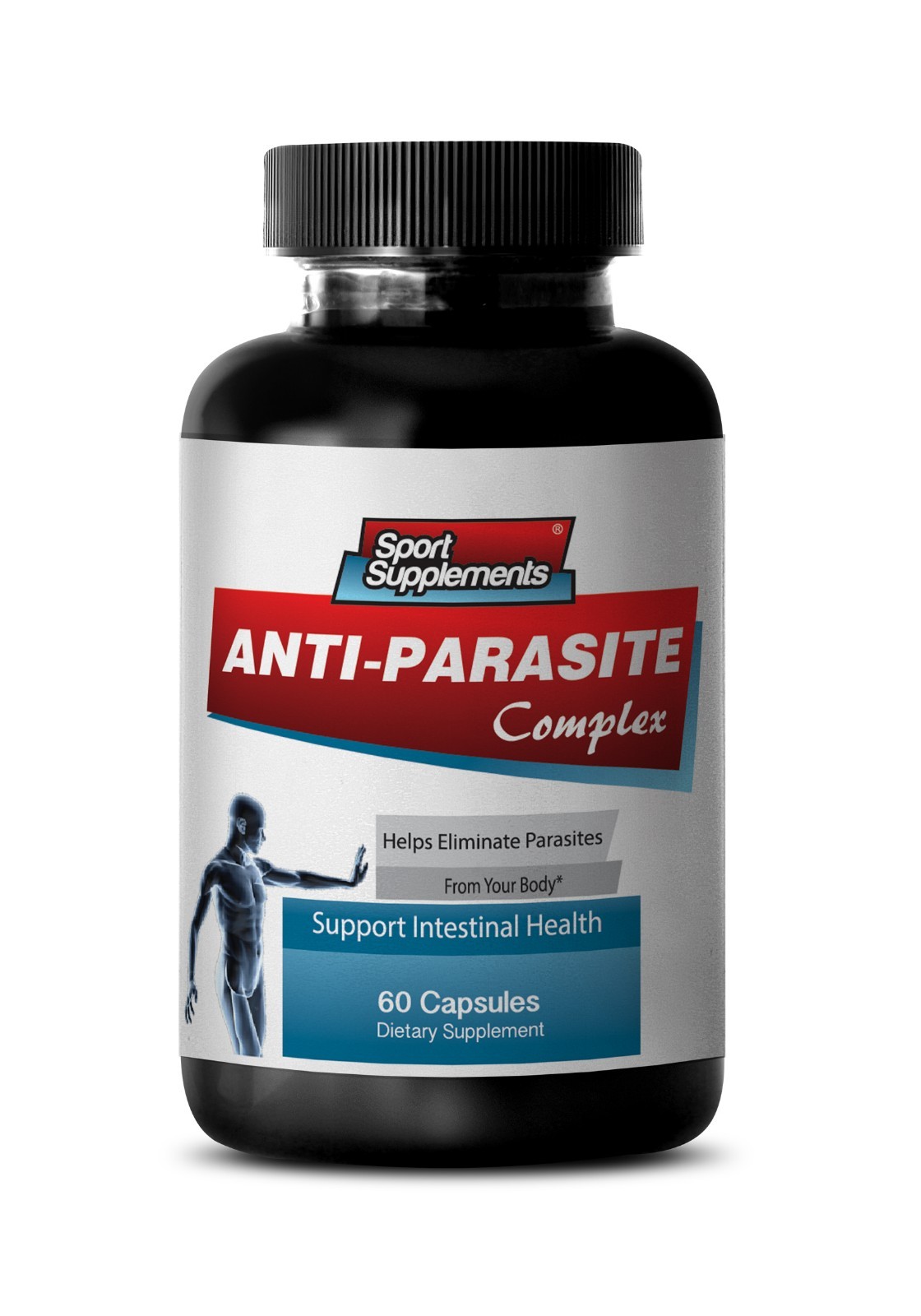 Antifungal Tablet Cleanse Anti Parasite Complex 1500mg Eliminate Parasites 1B
