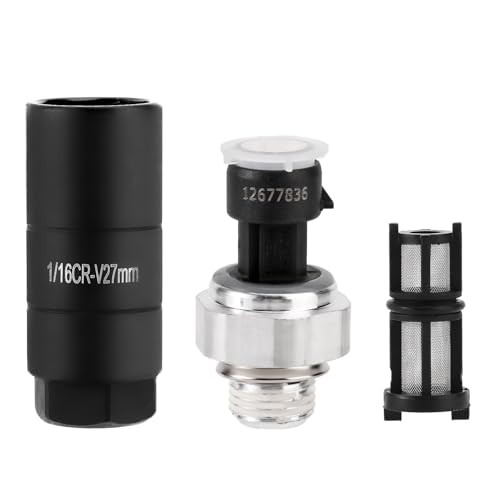 Engine Oil Pressure Sensor & Socket, Oil Pressure Sending Unit Switch Kit for