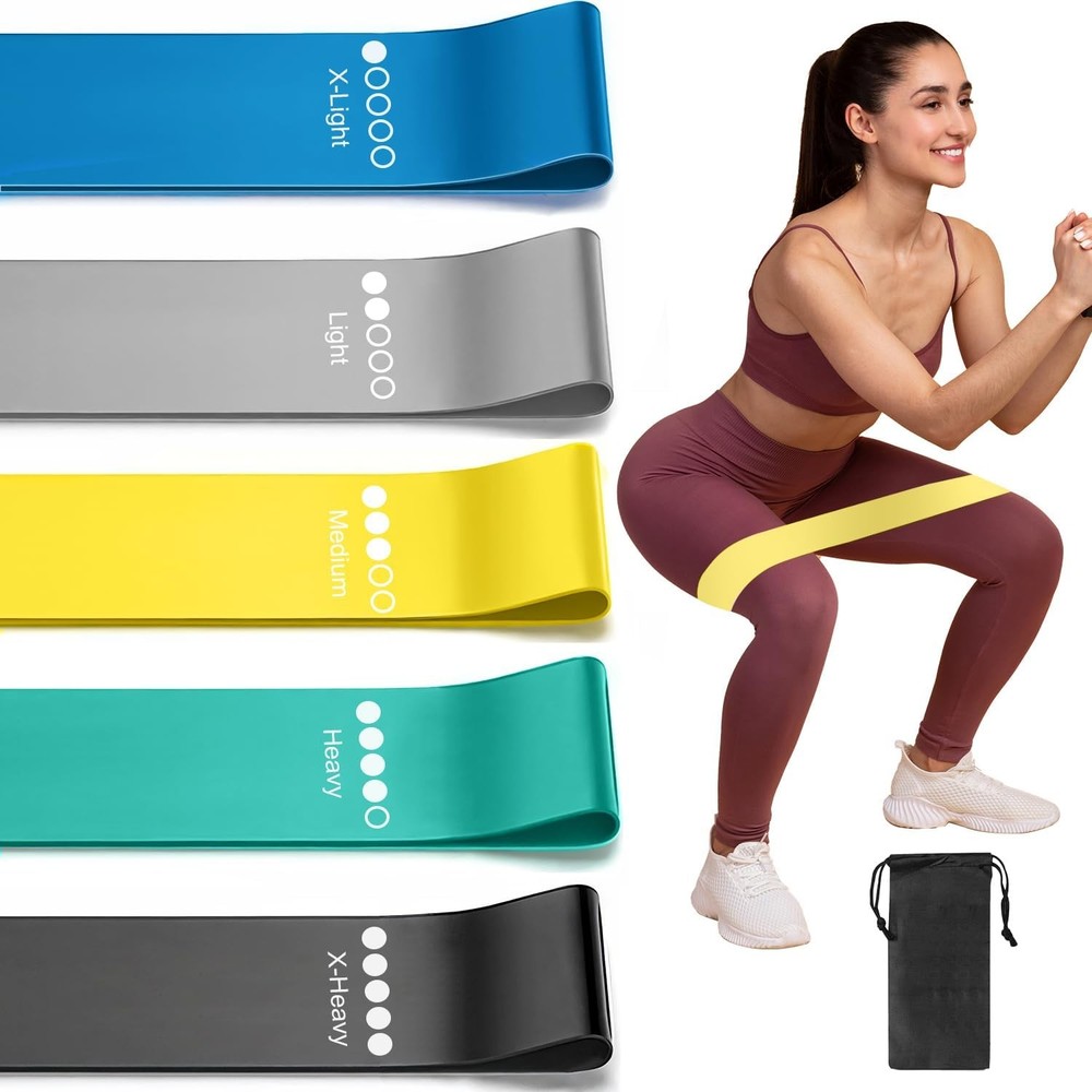 Resistance Loop Exercise Bands for Working Out, Fitn Elastic Bands,