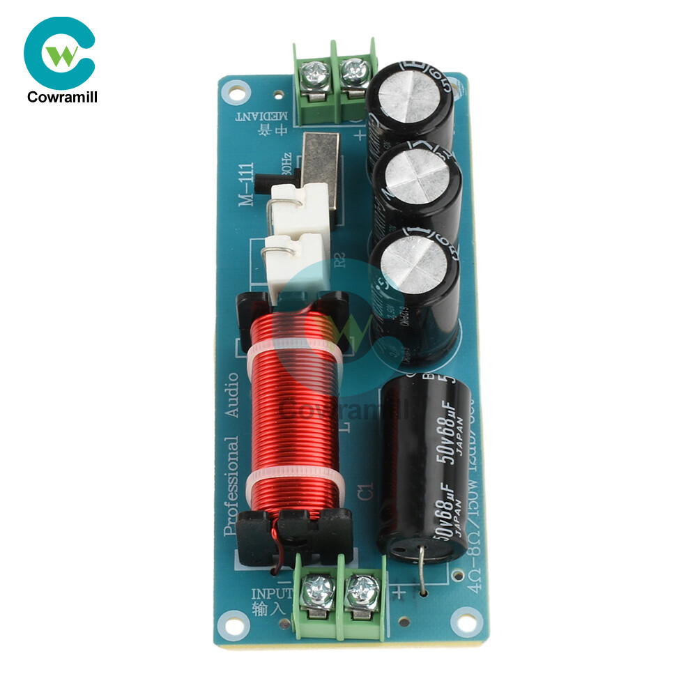 150W Midrange Speaker Frequency Divider Audio Crossover For HiFi Amplifier DIY