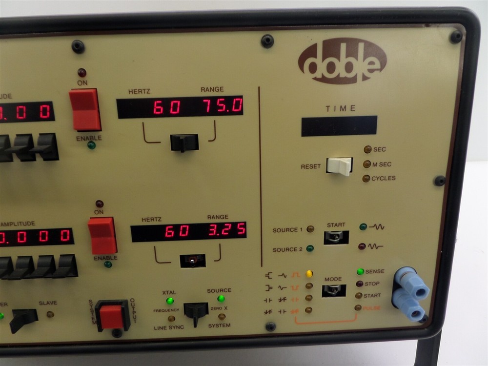 Doble F2100 Test System - Missing Switches