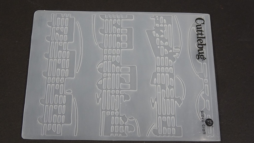 2007 Cuttlebug Embossing Folder Allegro 37-16641