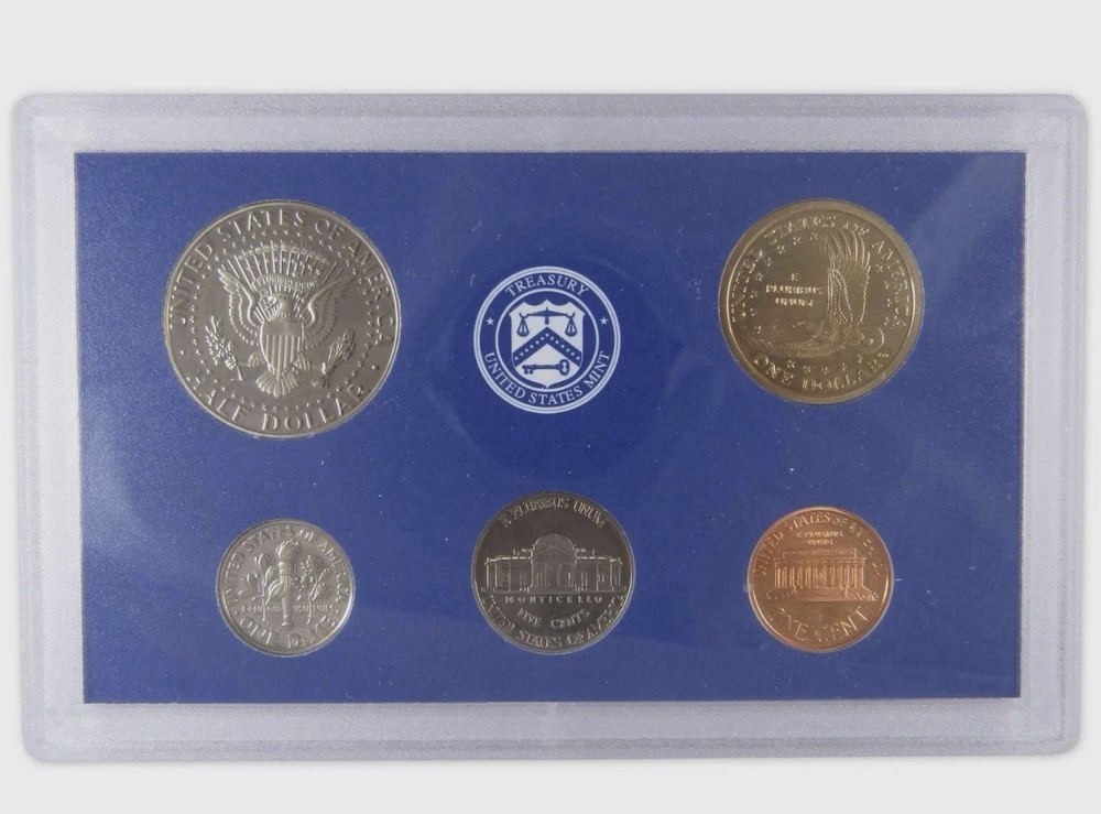 2001 Clad Proof Set U.S. Mint Original Government Packaging OGP COA