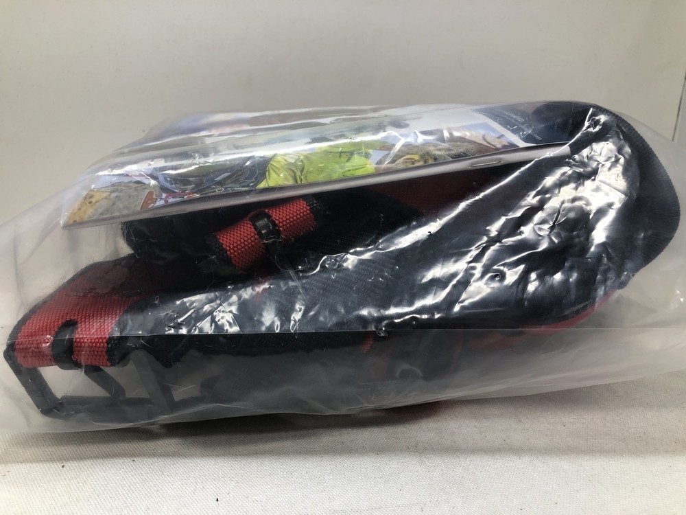 FallTech Tradesman Pro Small/Medium 1D Standard Non-Belted Harness - Red/Black