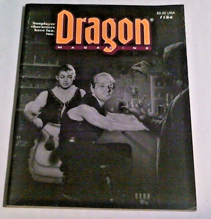 Dragon Magazine issue #184  Dungeons & Dragons