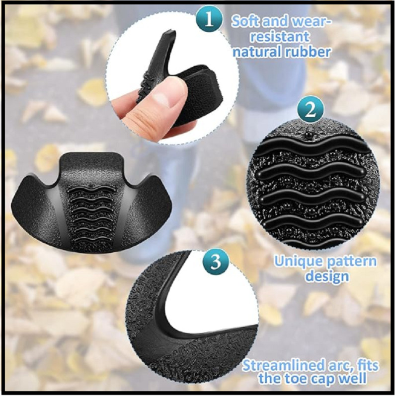 Boot Toe Protectors 4 Pieces Boot Guards Work Boot Toe Guards Work Boot Toe Boot