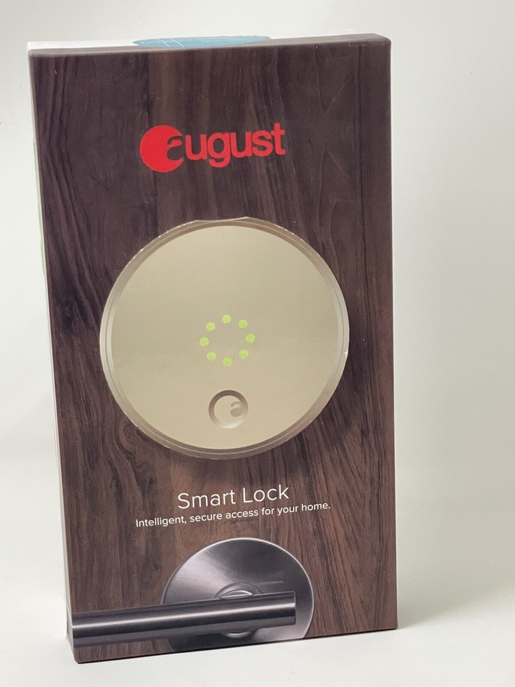 Brand NEW August Smart Lock Pro + Connect, Silver