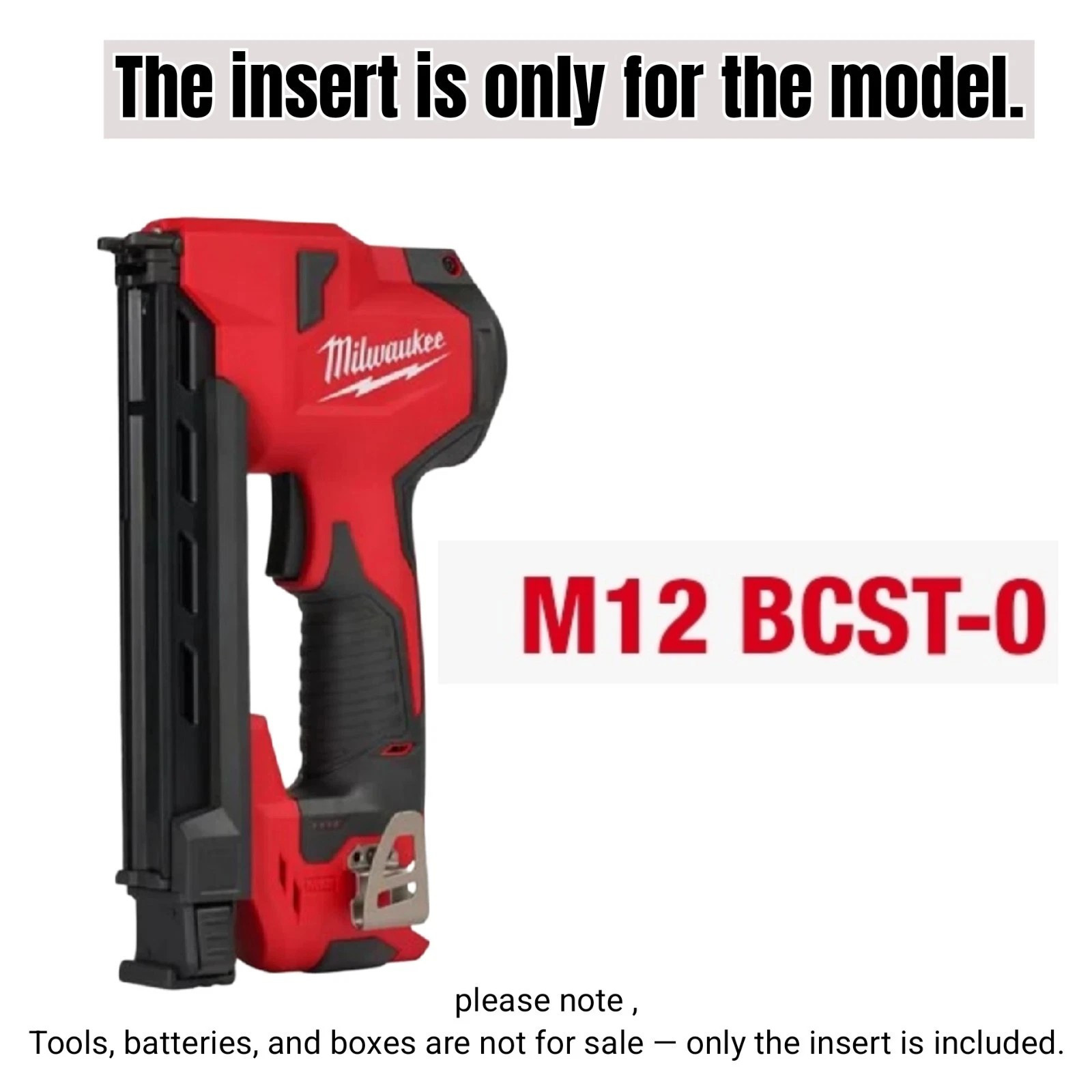 Milwaukee Packout M12 Cable Stapler Insert Tray M12BCST-0