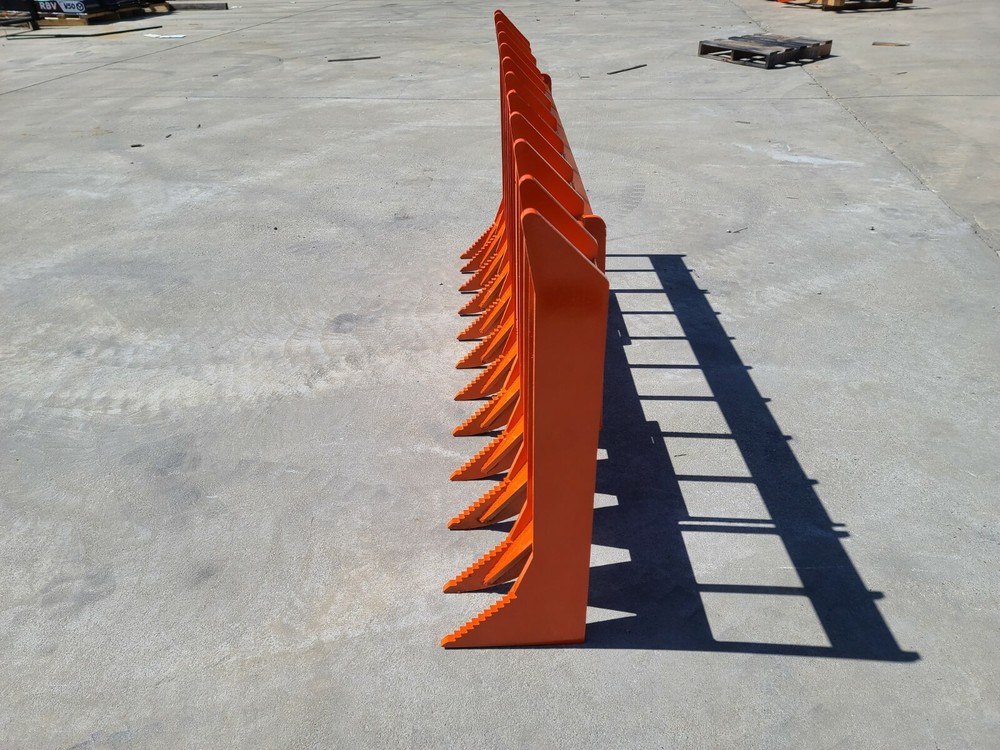 66" Extreme Severe Root Rake/skidsteer/tractor Universal Hookup
