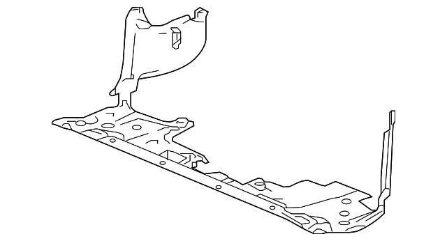 Genuine Honda Lower Shield 74111-T2A-A00