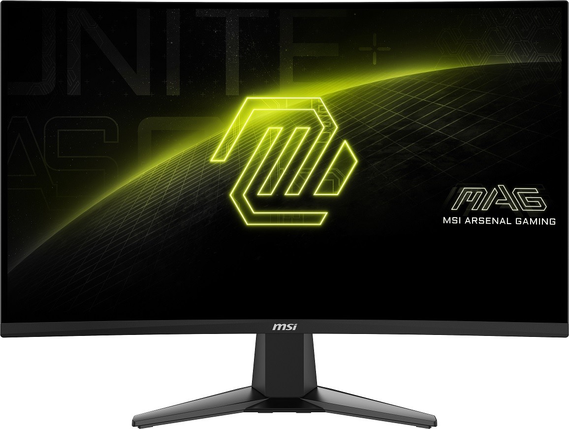 MSI MAG 27C6F 27" FHD 1500R Curved Gaming Monitor, 250Hz/0.5ms HDR Ready