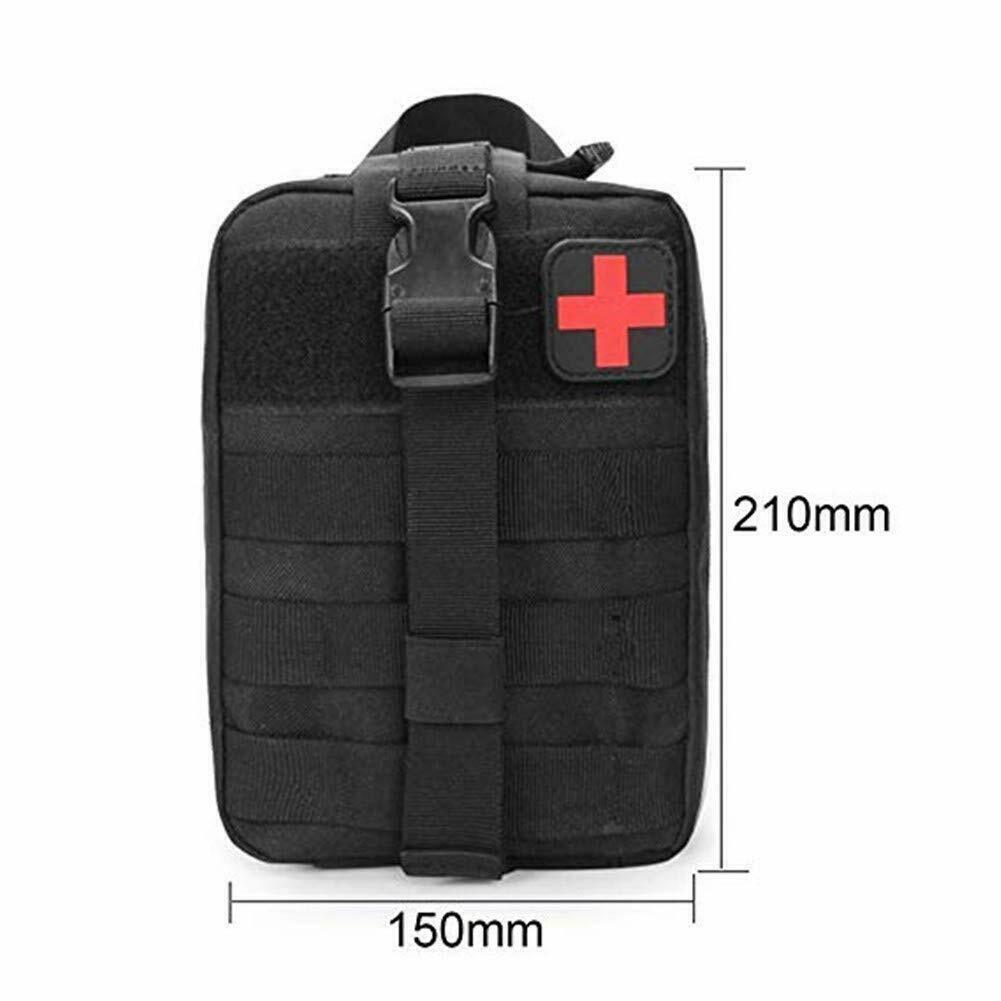 Tactical First Aid Kit Medical Molle Rip Away EMT IFAK Survival Pouch Empty Bag
