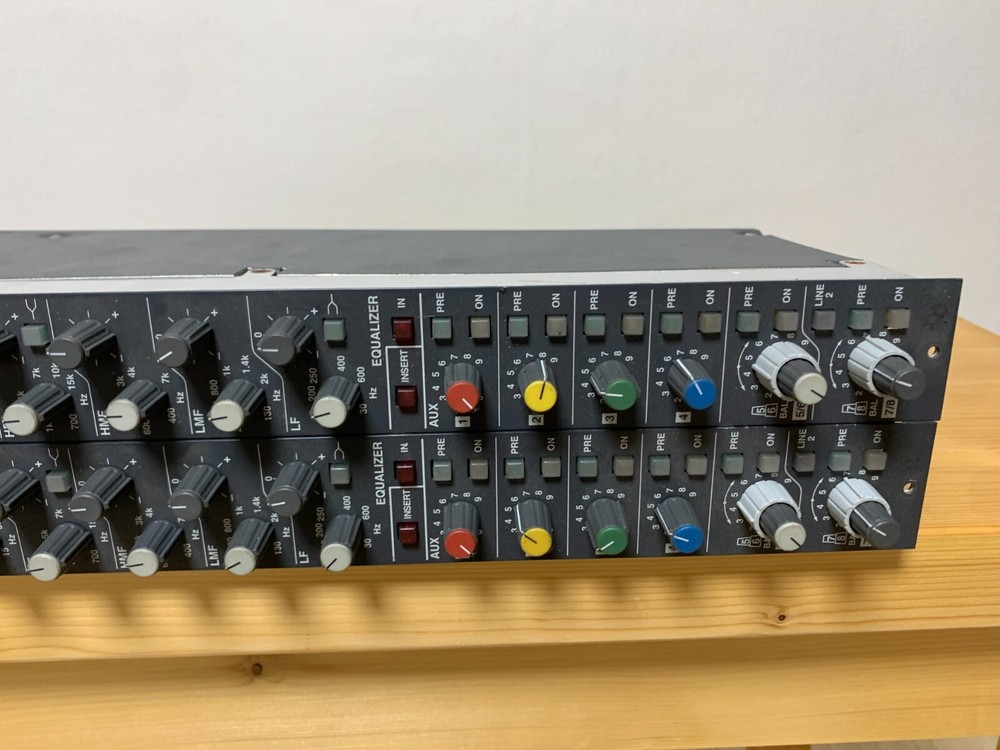 2 x STUDER 980 Mixer Stereo Line Input Modules As Is