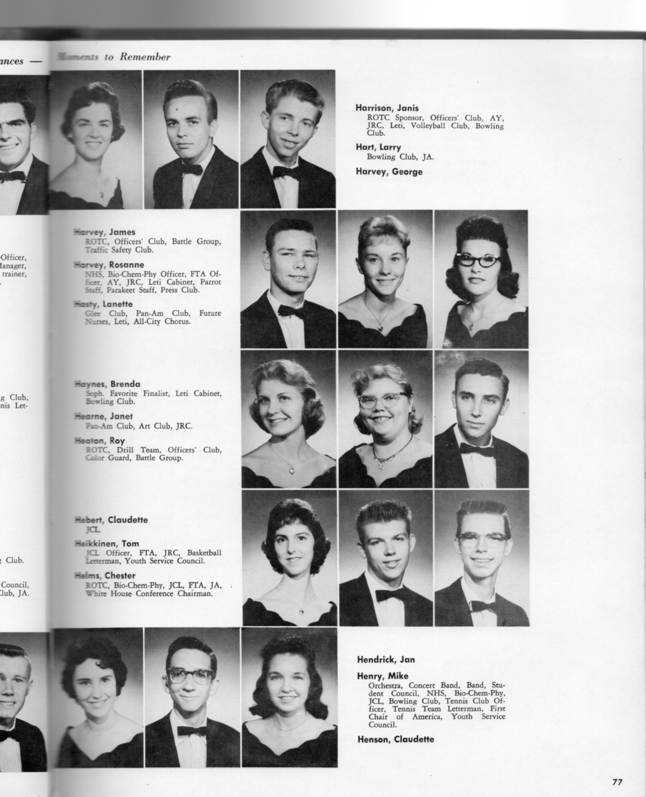 CHET HELMS High School Yearbook SENIOR Year FATHER of "Summer of Love"