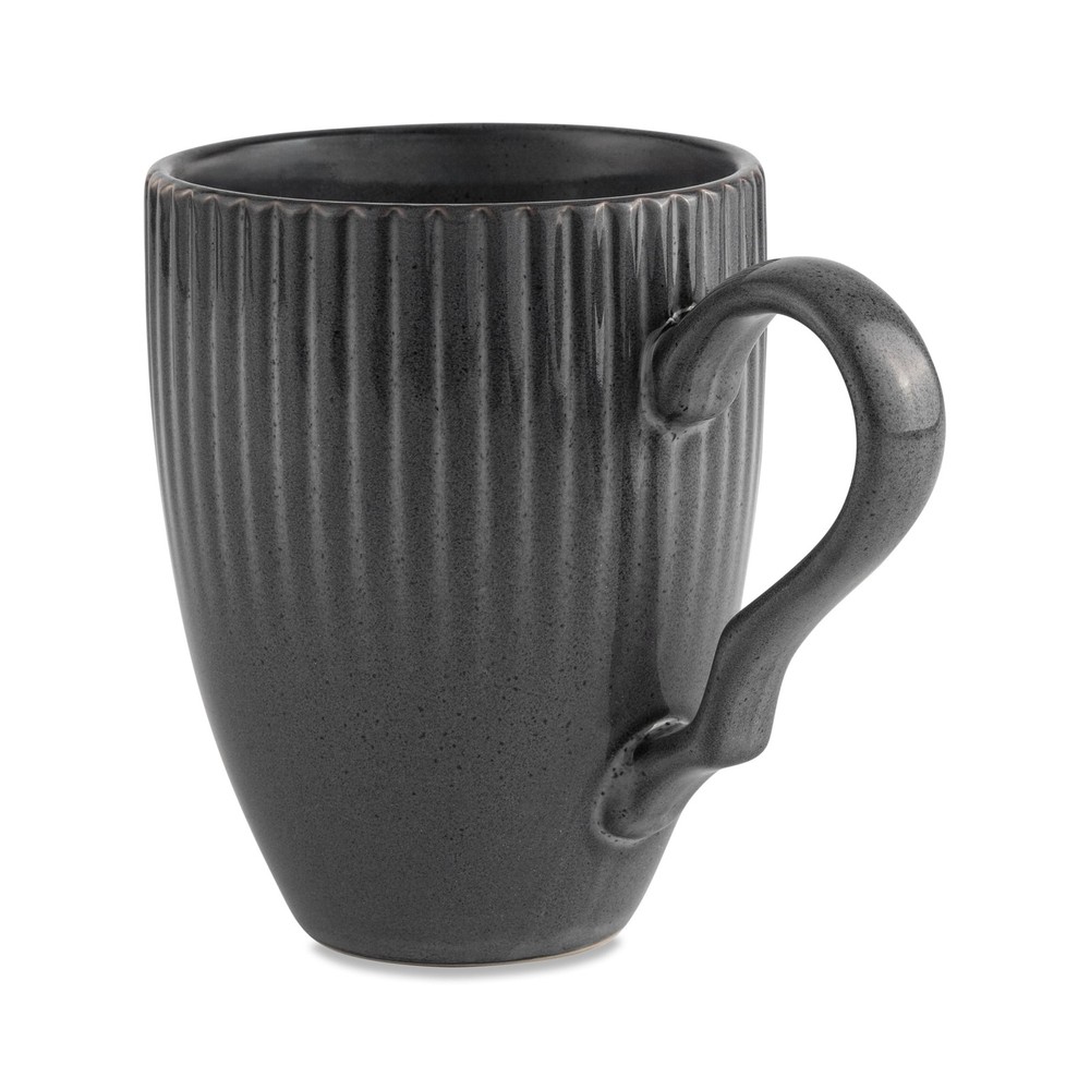 13 fl oz Sawyer Grey Ceramic Mug