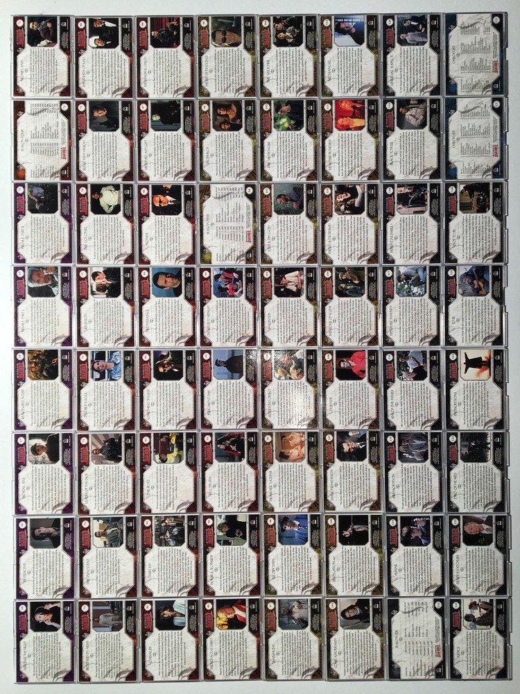 Highlander Complete Base Card Set 129 Cards