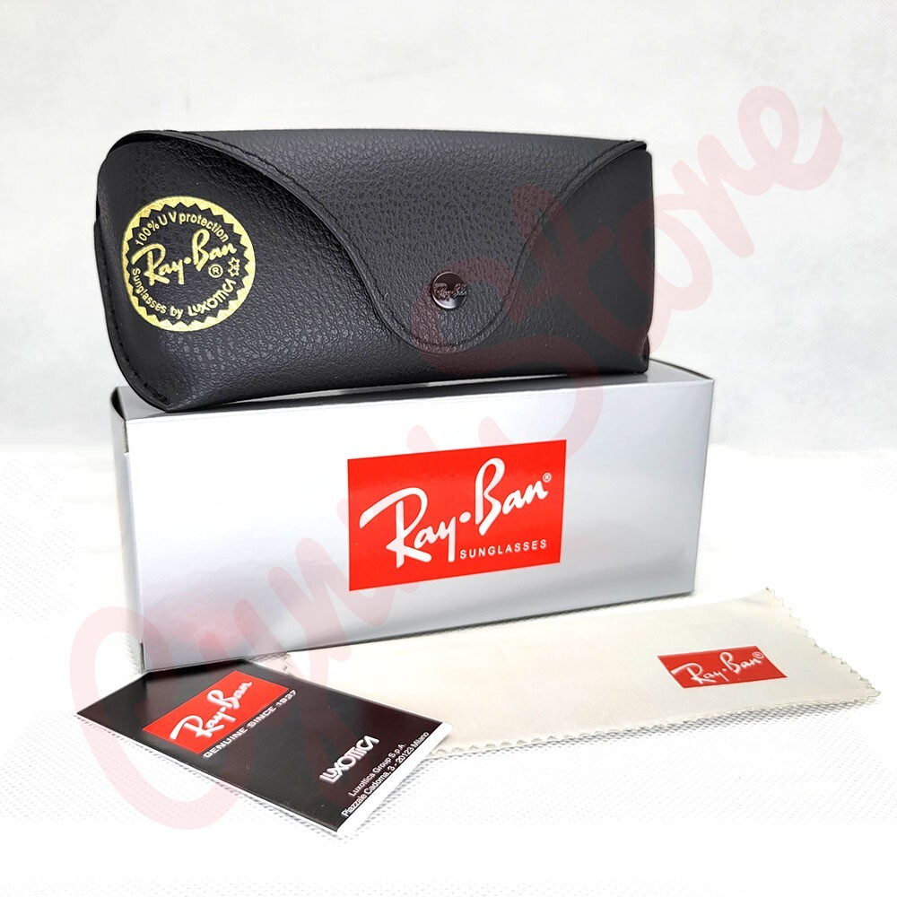 Ray Ban Universal Black Medium Soft Case for Sunglasses & Eyeglasses with Cloth