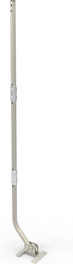 Universal Adjustable Mounting Pole for Antennas - 1" Diameter, Easy Install
