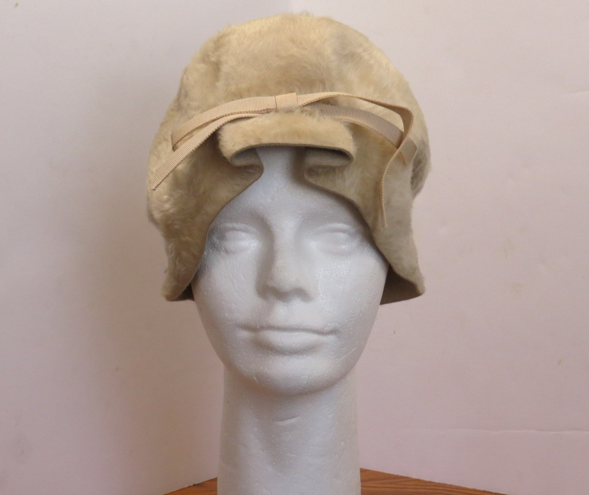 Vintage Fur Hat Mr. John Sophisticate New York Paris Imported Fur