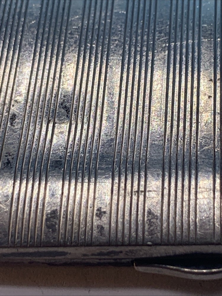Vintage Napier Sterling Silver Cigarette Case