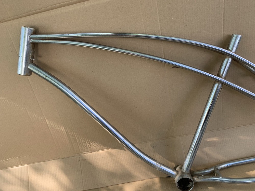 Vintage Sears / Murray Spaceliner Chrome Plated Bicycle Frame