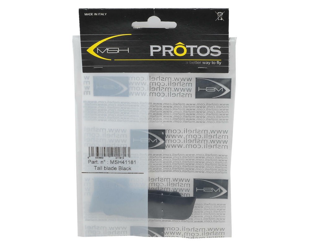 MSHeli Tail Blade (Black) [MSH41181]