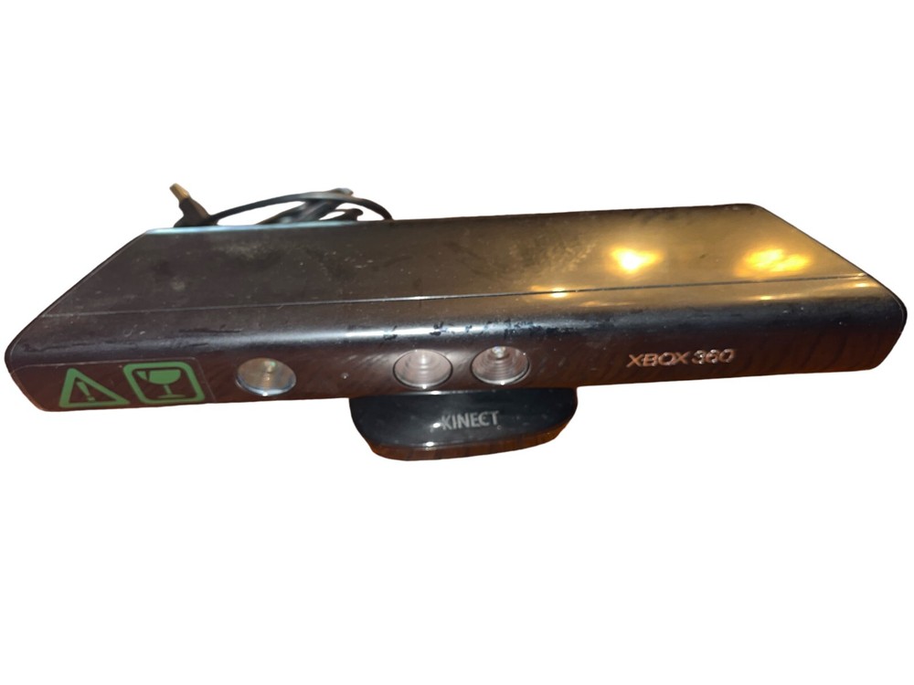 Microsoft XBOX 360 Kinect Sensor Bar Model 1414 Black Adventures Game Works