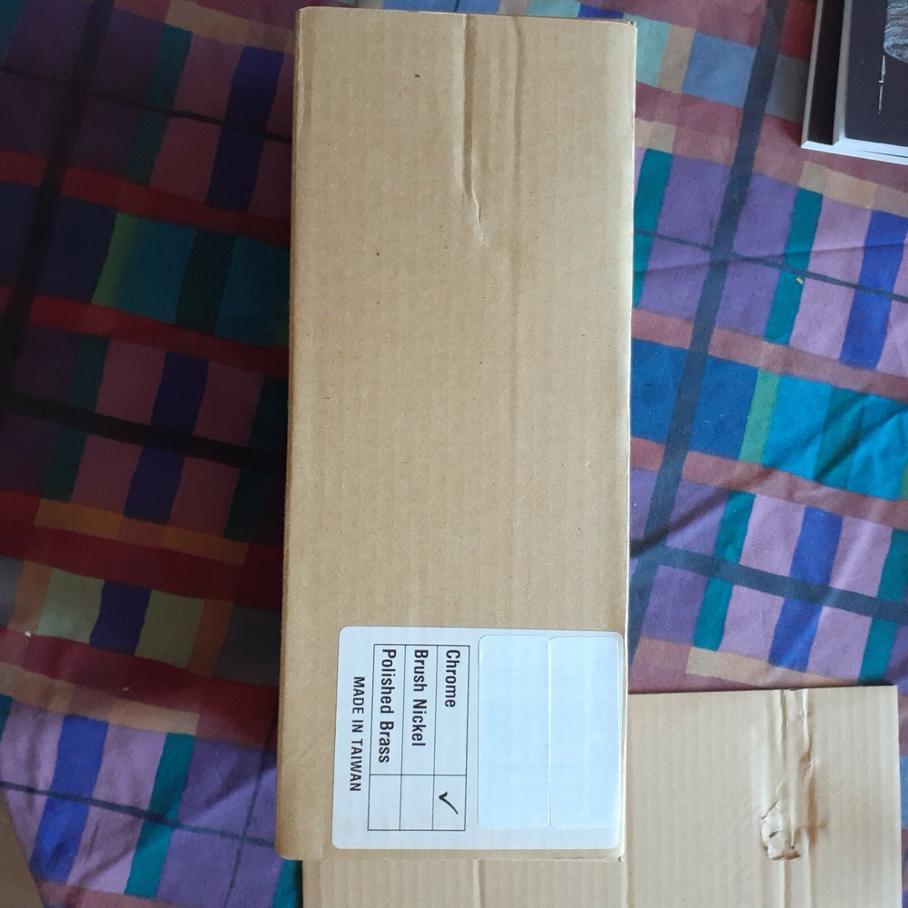 Amcor Solid Brass Chrome Plate Rain Showerhead with Adjustable Arm - Free Ship