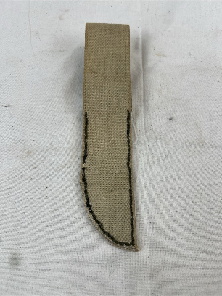 WWII Camillus USAF Pilot Knife w/ Hand Made Sheath