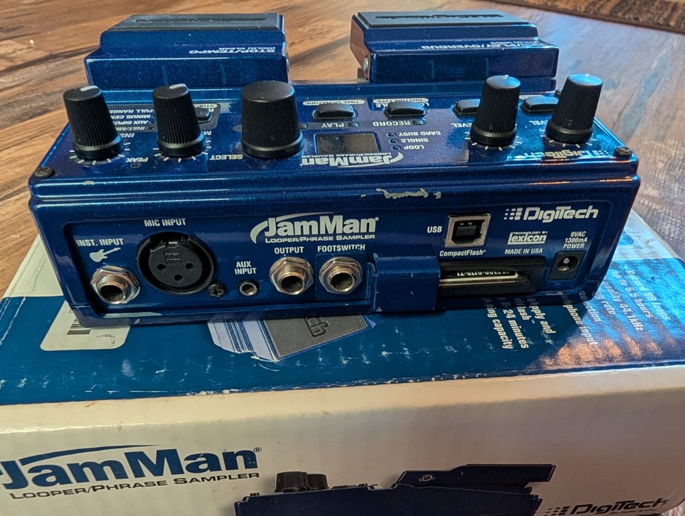 DigiTech JML JamMan Looper Guitar Effects Pedal With Original Box And PSU