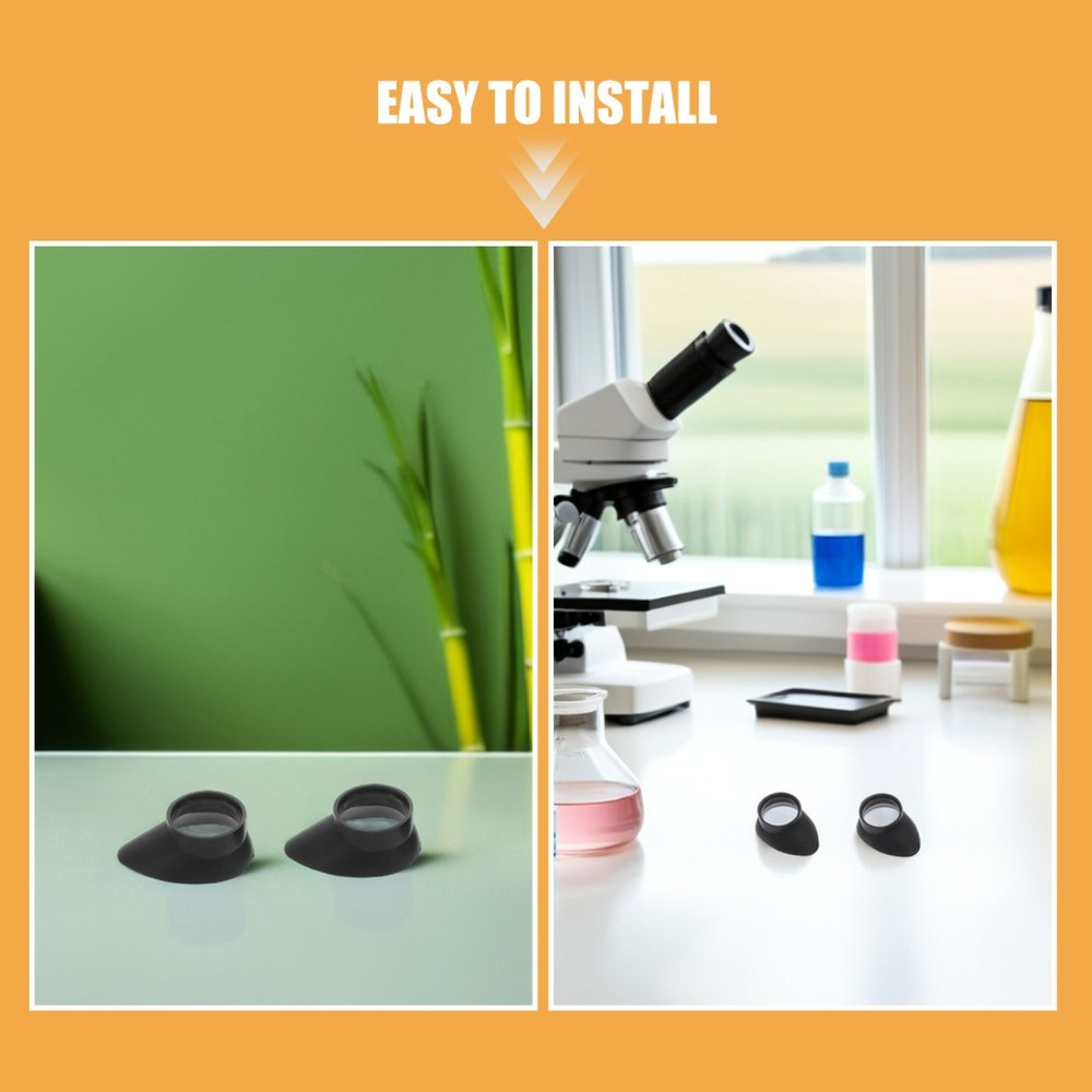 4 Pcs Telescope Accessories Eyepiece Lens Protector Cap for Microscope