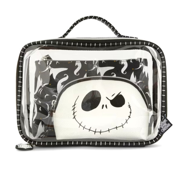 Primark Disney NBC Nightmare Before Christmas 3-Pack Cosmetic Travel Bags NWT