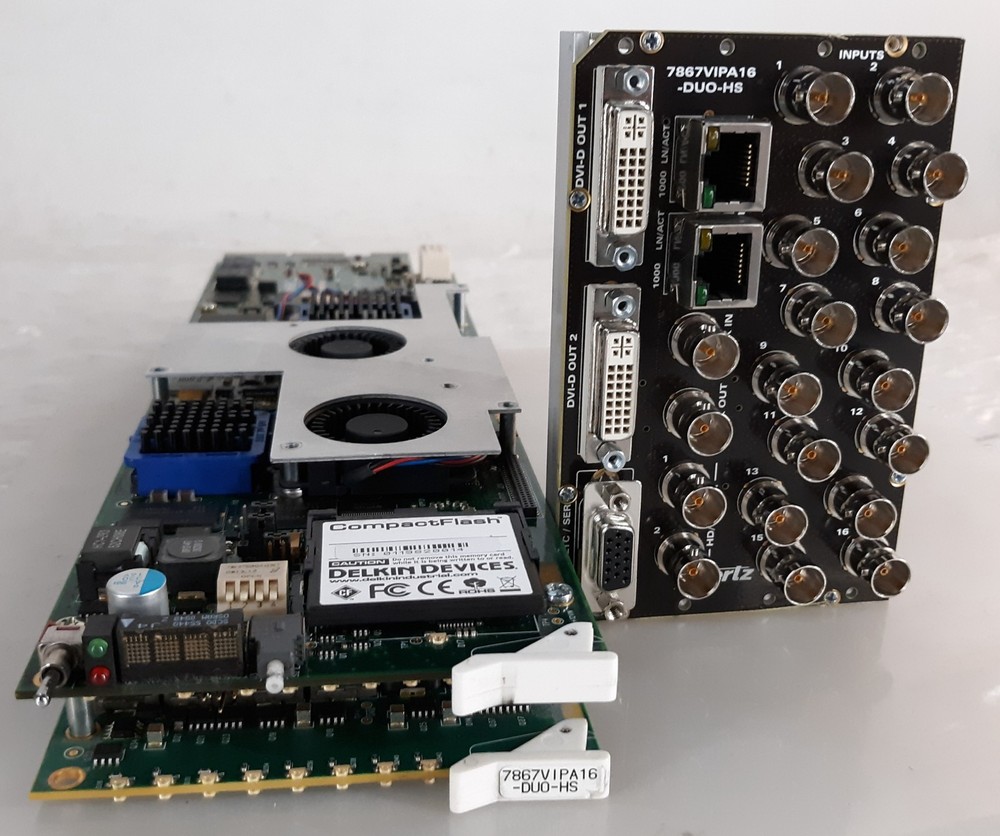 Evertz 7867VIPA16-DUO-HS HD/SDI/SD Multi Image Display Processor w/ Backplane