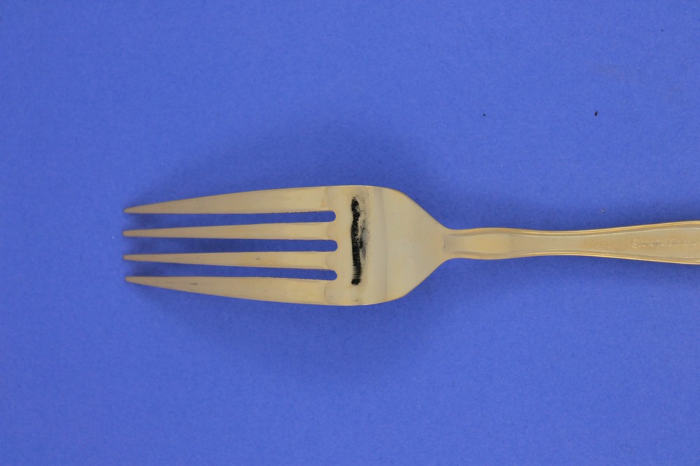 Towle Golden Dorchester Flatware Pattern Dinner Fork 7 1/2" Gold Plated