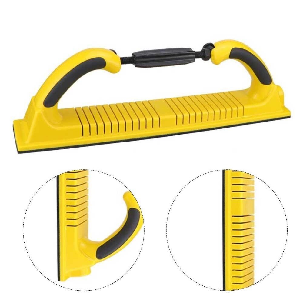 Handheld Dry Grinding Board For Car Putty Ash Rectangular Sandpaper Tool