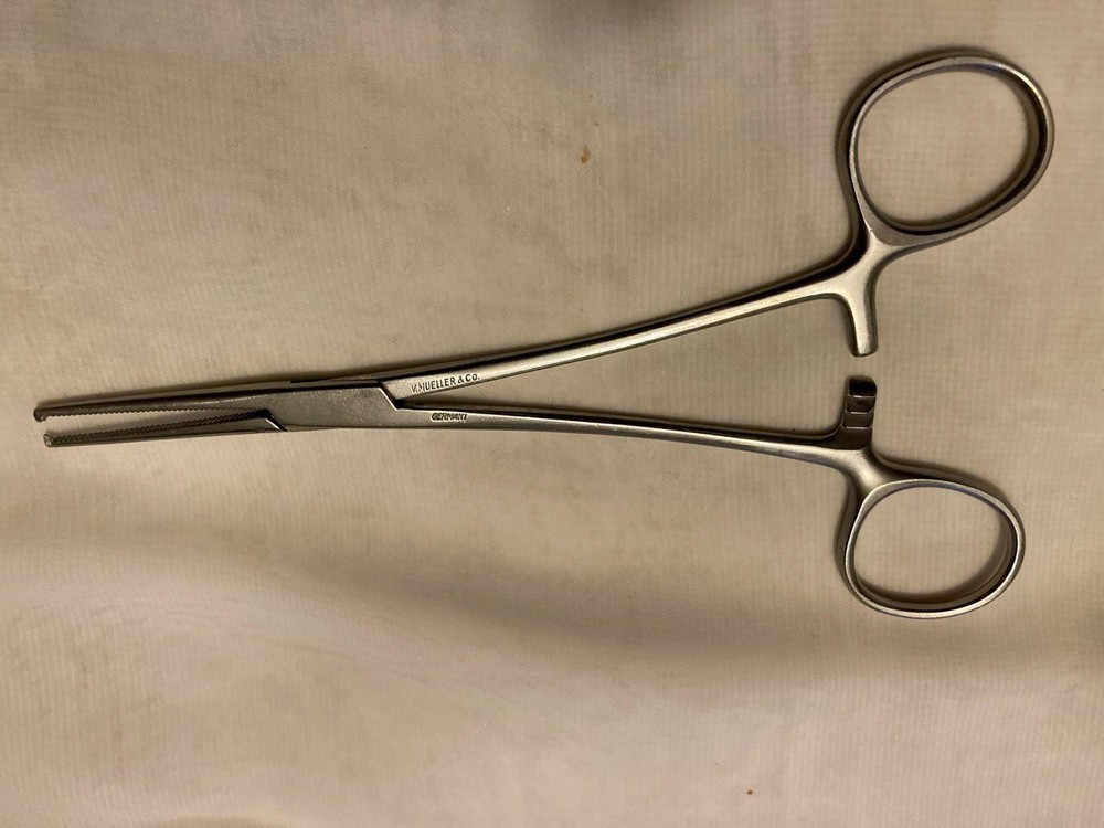 Hemostat Forceps Doll Making Tool - Straight 6.25"