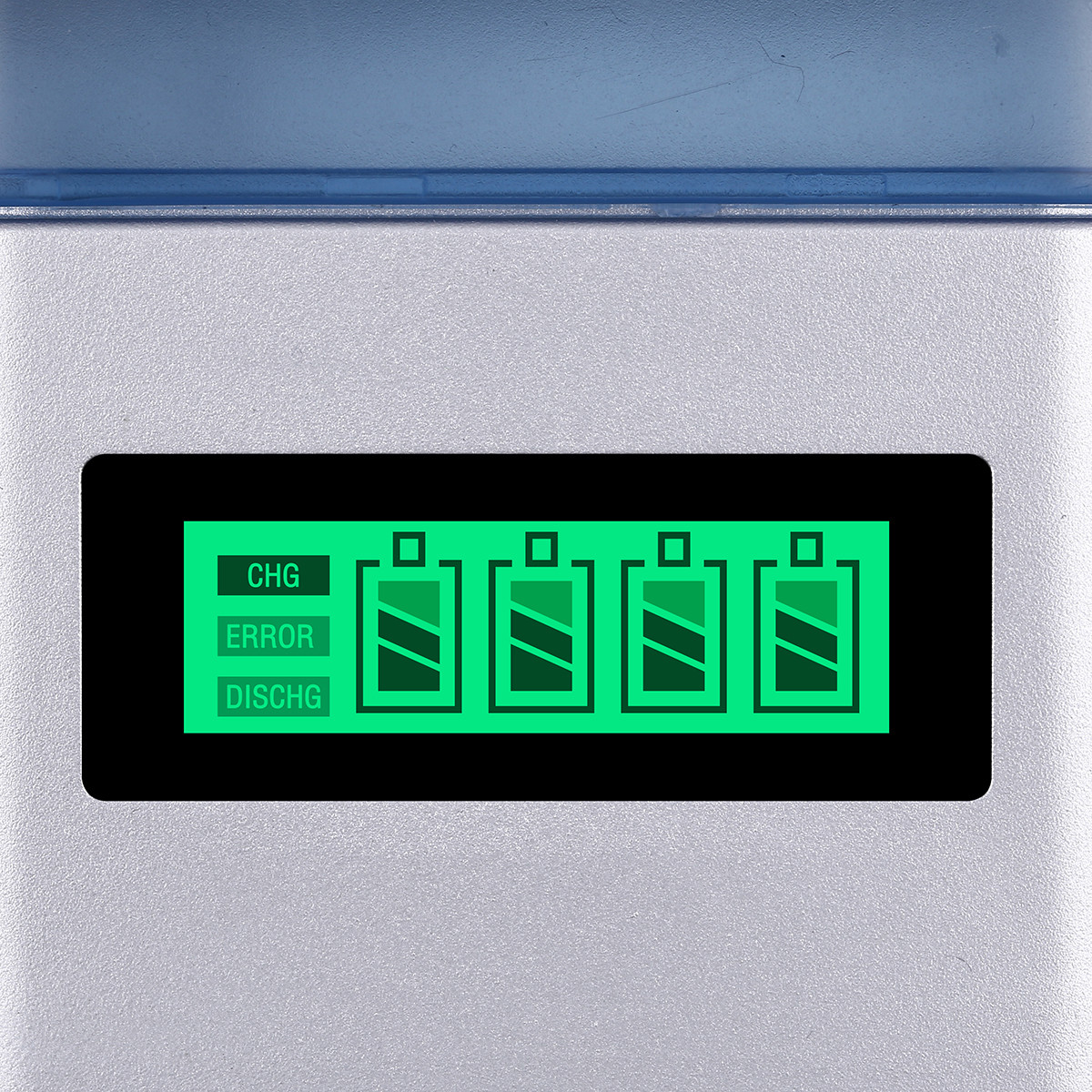 LCD Smart Battery Charger For AAA AA C D 9V Ni-MH Ni-CD Rechargeable Batteries