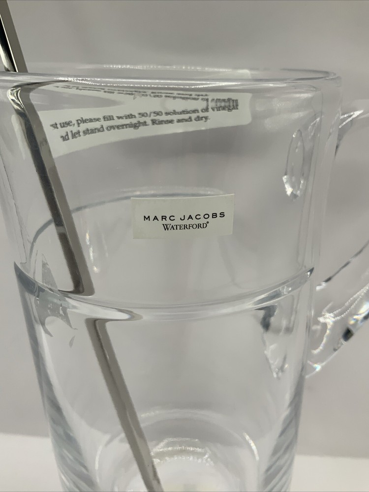 Marc Jacob’s Waterford Pitcher And Stirrer