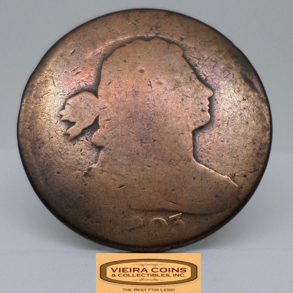 1803 Draped Bust Large Cent, Early Date - #C30143NQ