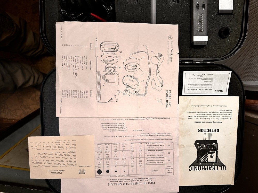 Ultraphonics 111 Detector Kit