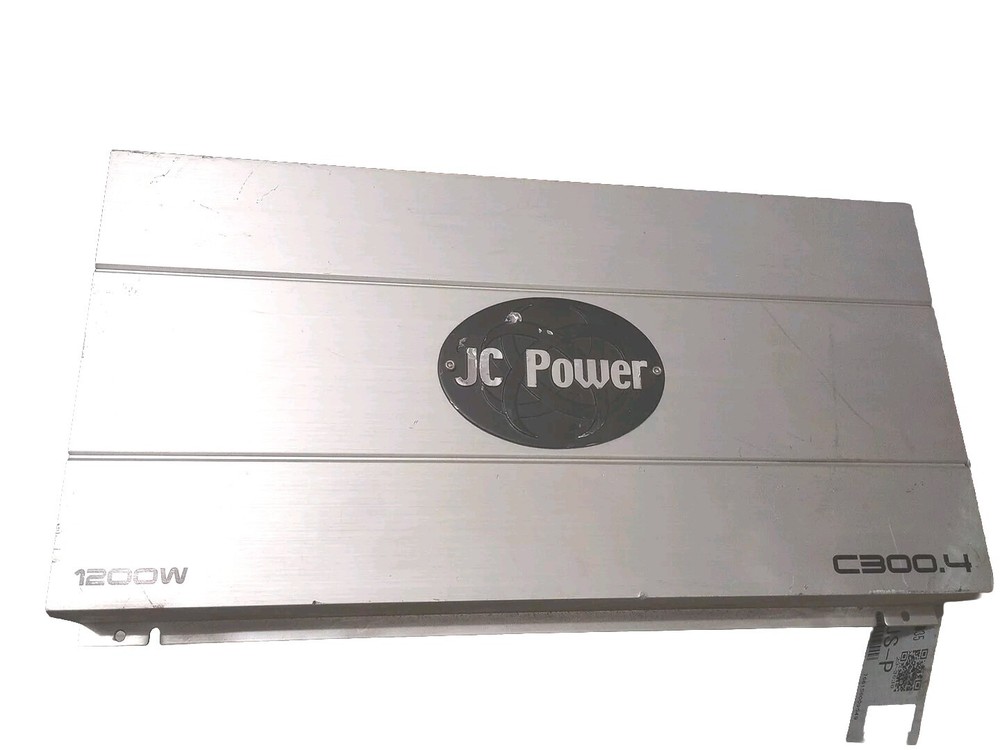 JC Power C300.4 1200w CAR AMPLIFIER