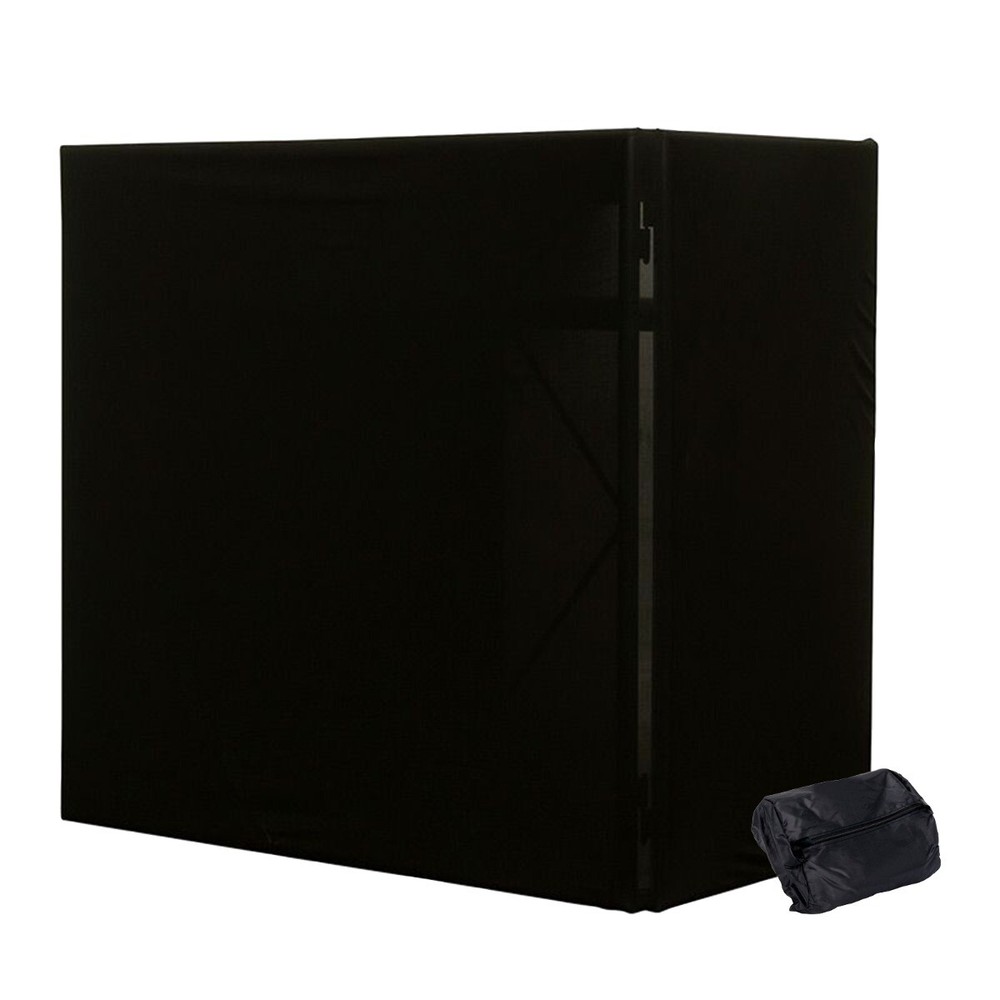Eliminator Lighting Pro Event Table 2 Portable Workstation Facade + Shelves &...
