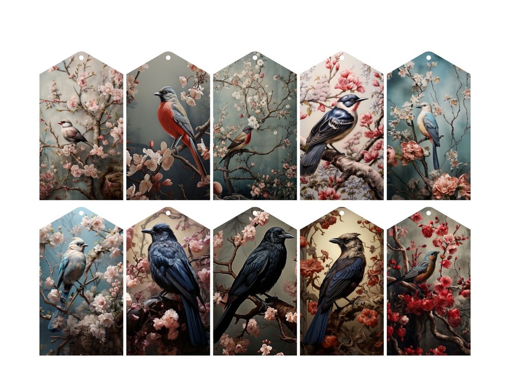 Beautiful Birds Starter Junk Journal Kit Scrapbook