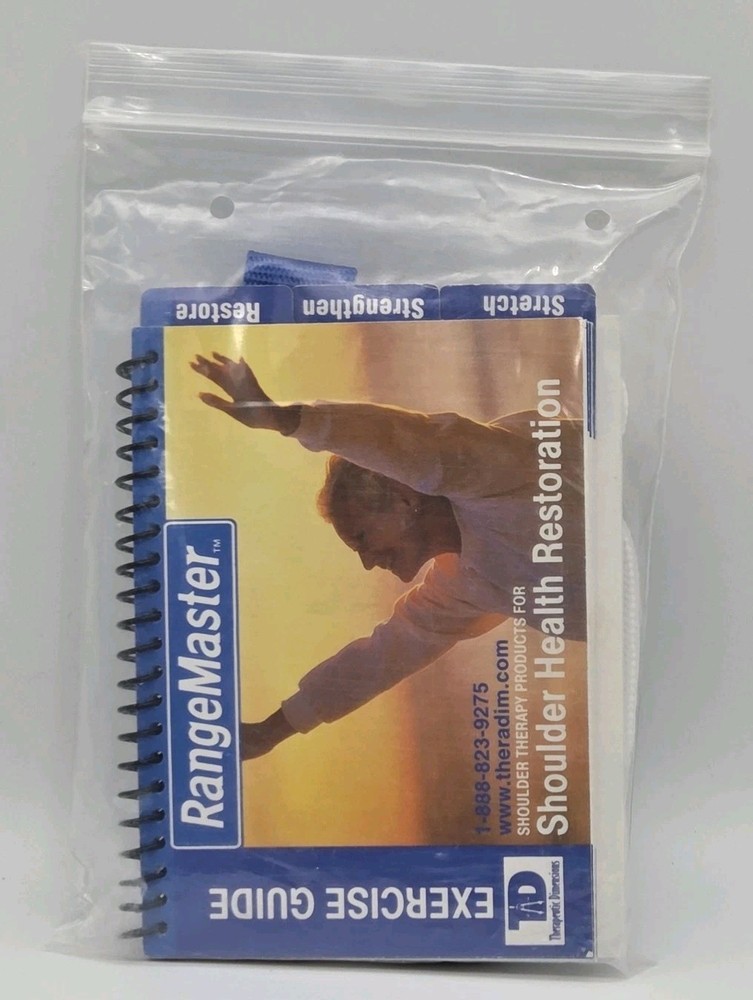 Therapeutic Dimensions Shoulder Pulley Door Strap RangeMaster & Exercise Guide
