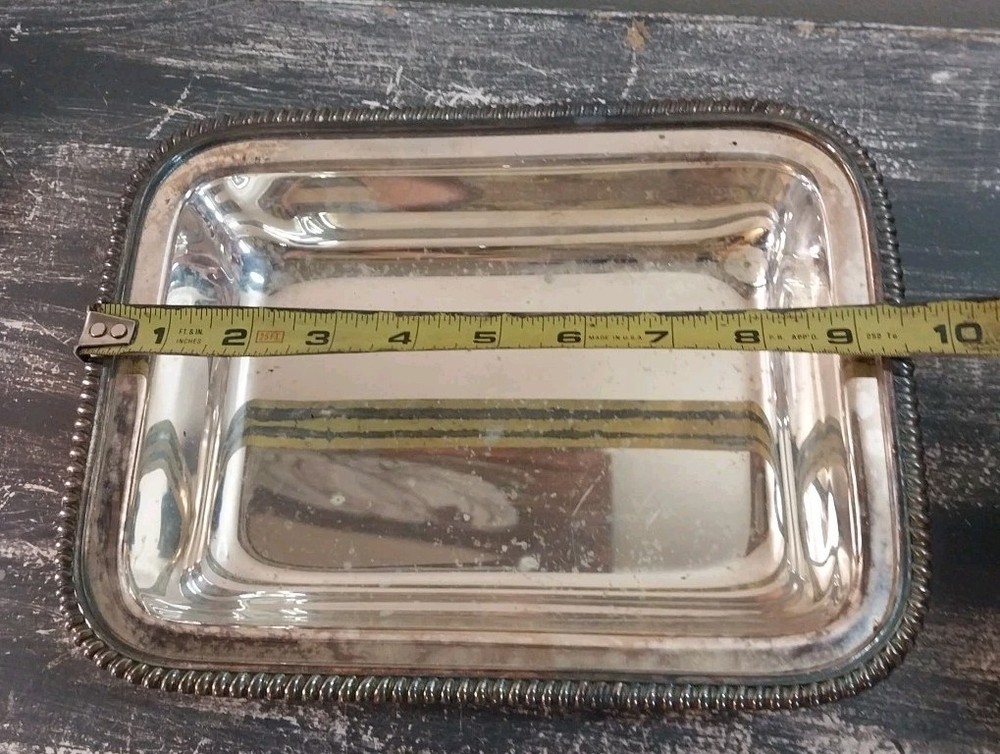 Webster Wilcox Fine Quality Silver Plate Covered Dish