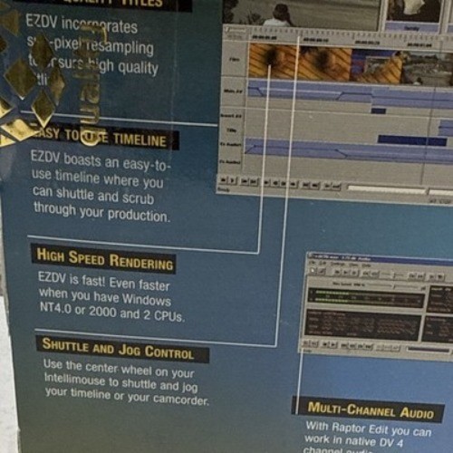 2000 Canopus EZDV - VideoHelp Capture Card