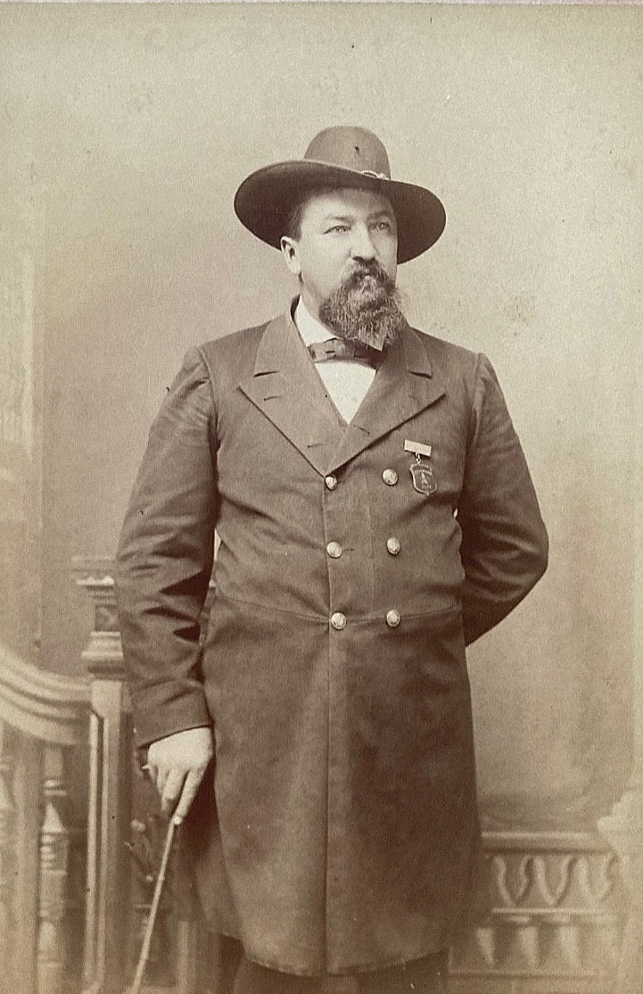 RARE! CIVIL WAR UNION PROVOST MARSHALL JEFFERSON CITY MO. CABINET PHOTO 1867